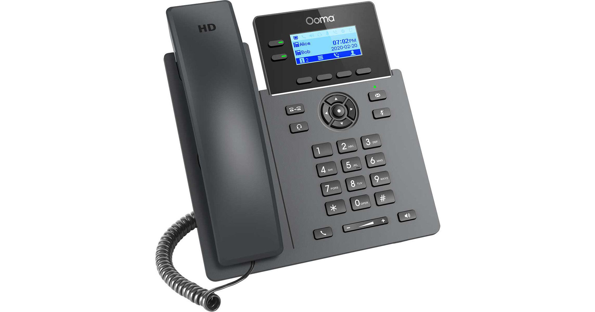 Ooma 2602 2Line IP Desk Phone OOMA2602 B&H Photo Video