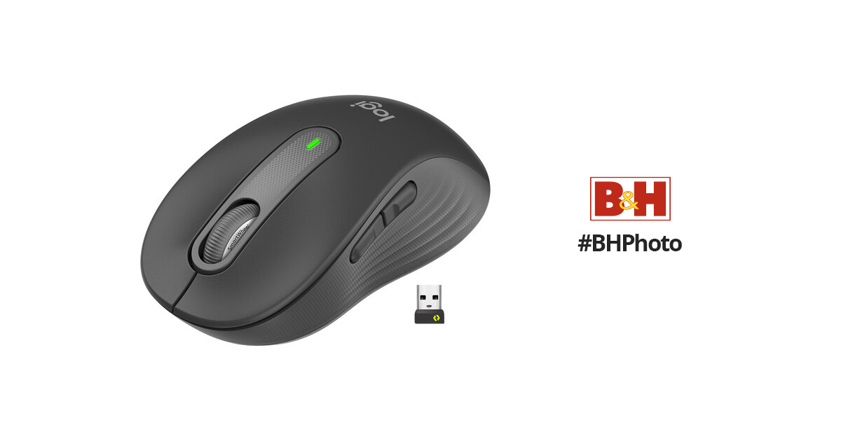 Mouse Logitech Signature M650 Medium Wireless Bluetooth Graphite