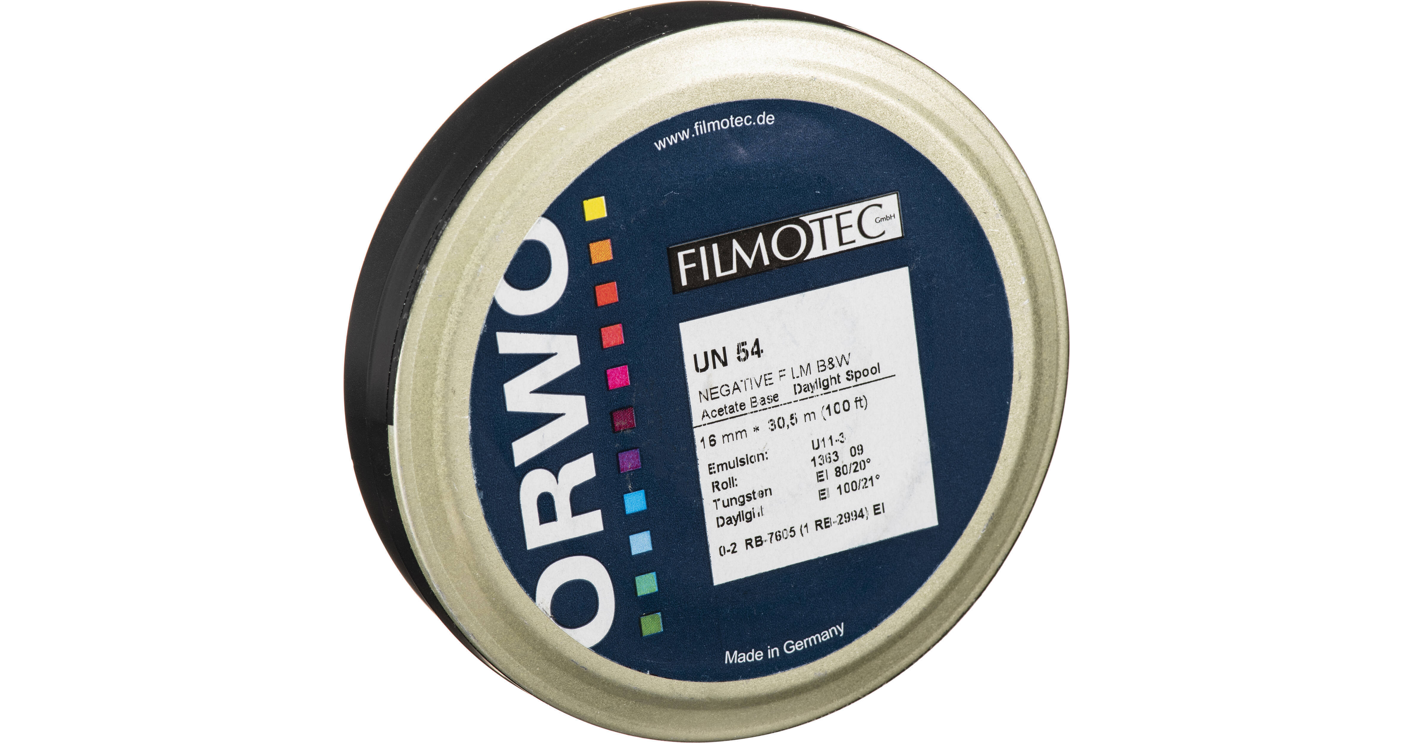 Wolfen UN54 16mm Cine B&W Film (100' Roll) UN54C16 B&H Photo