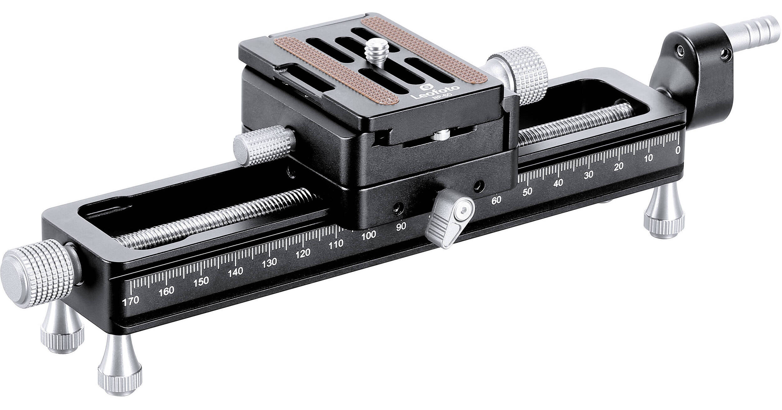 Leofoto MP-180S Macro Focusing Rail with Rotating MP-180S B&H