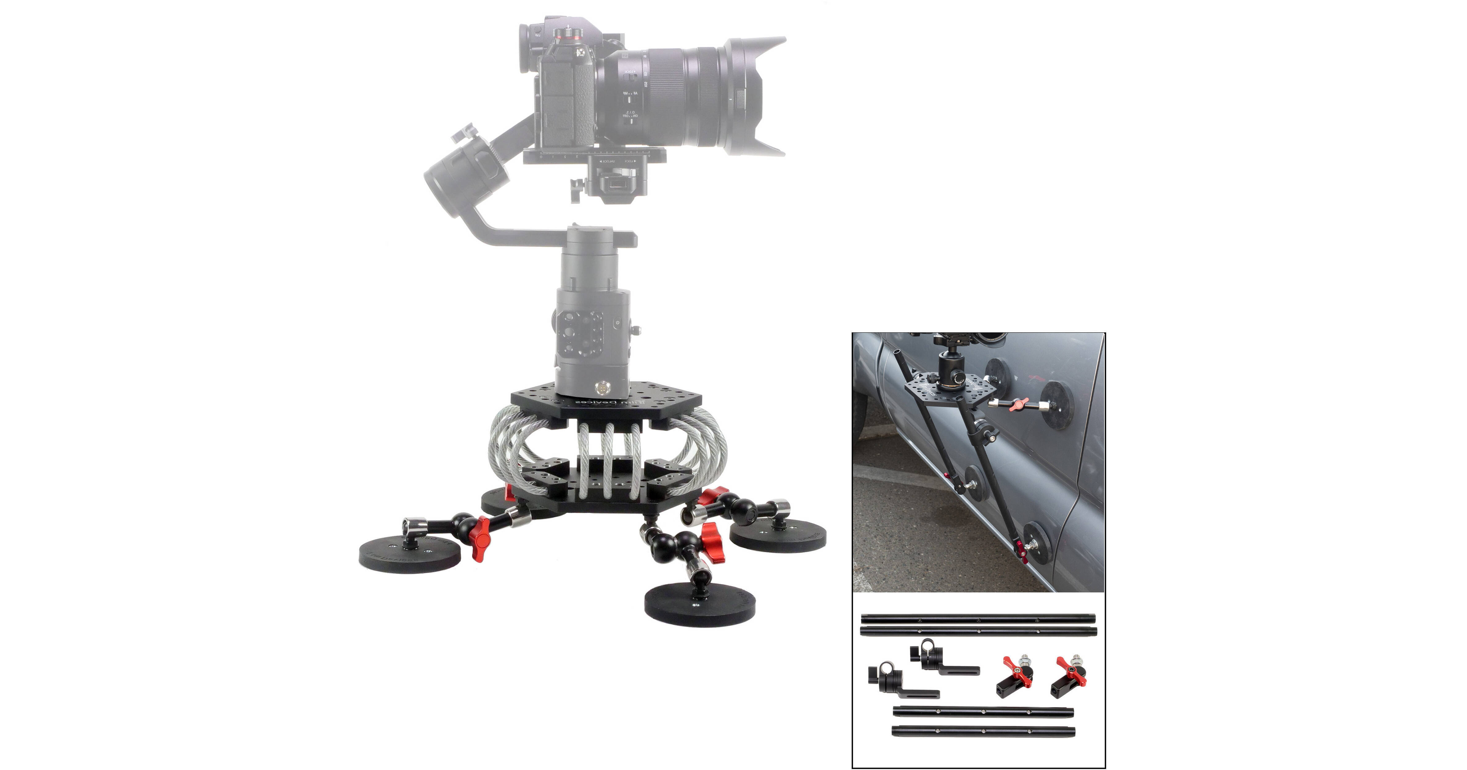 Film Devices Vibration Isolator Kit with Extensi VI145KXARM