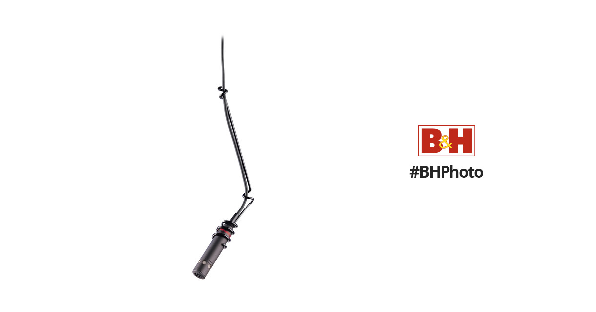 Audio-Technica Pro 45 Cardioid Condenser Hanging Microphone (Black)