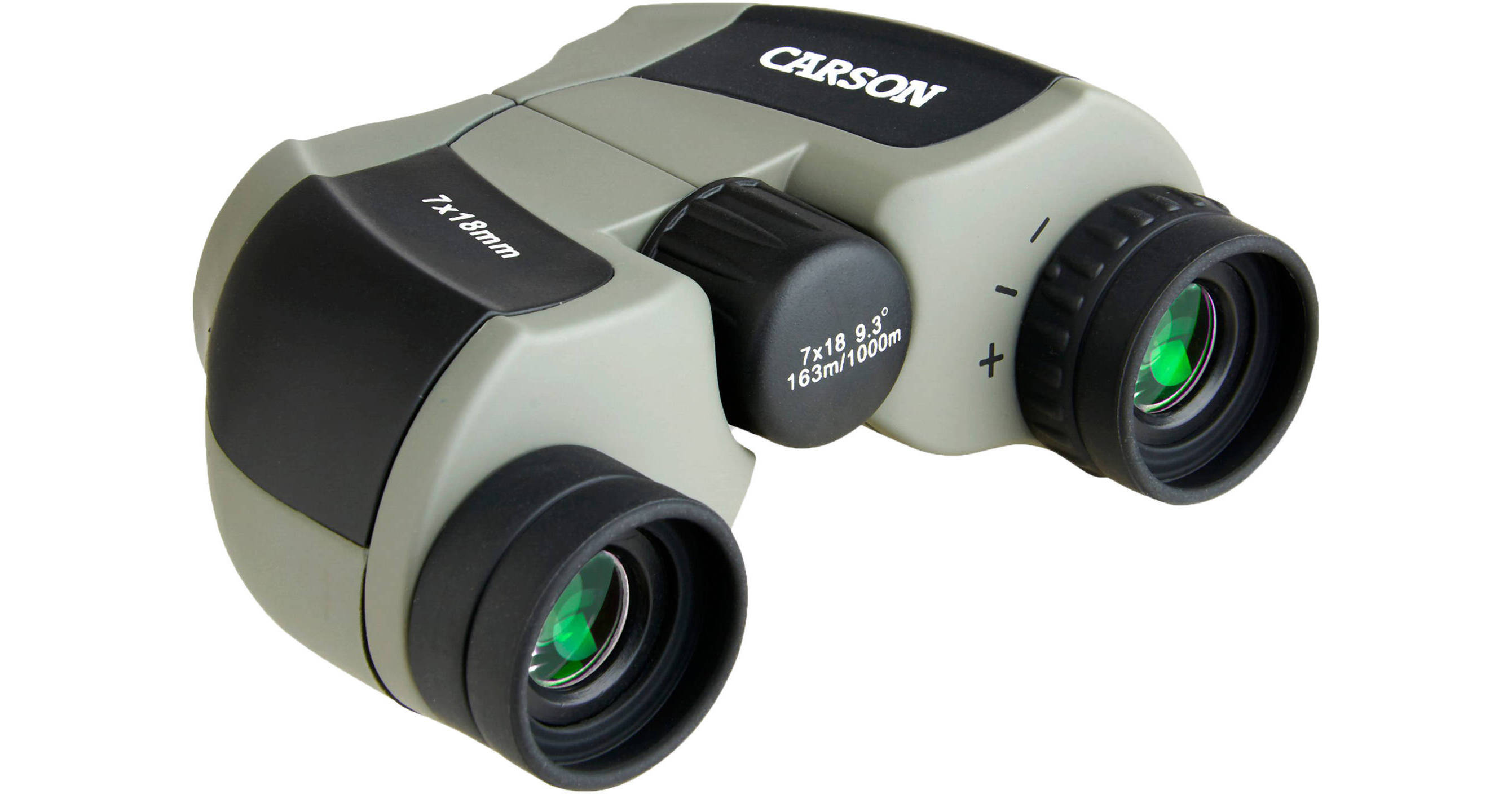 Carson 7x18 MiniScout Binoculars (Clamshell Packaging) JD710