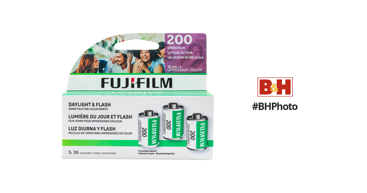 FUJIFILM Fujicolor Superia X-TRA 400 Color Negative Film (35mm Roll Film,  36 Exposures, 3-Pack)