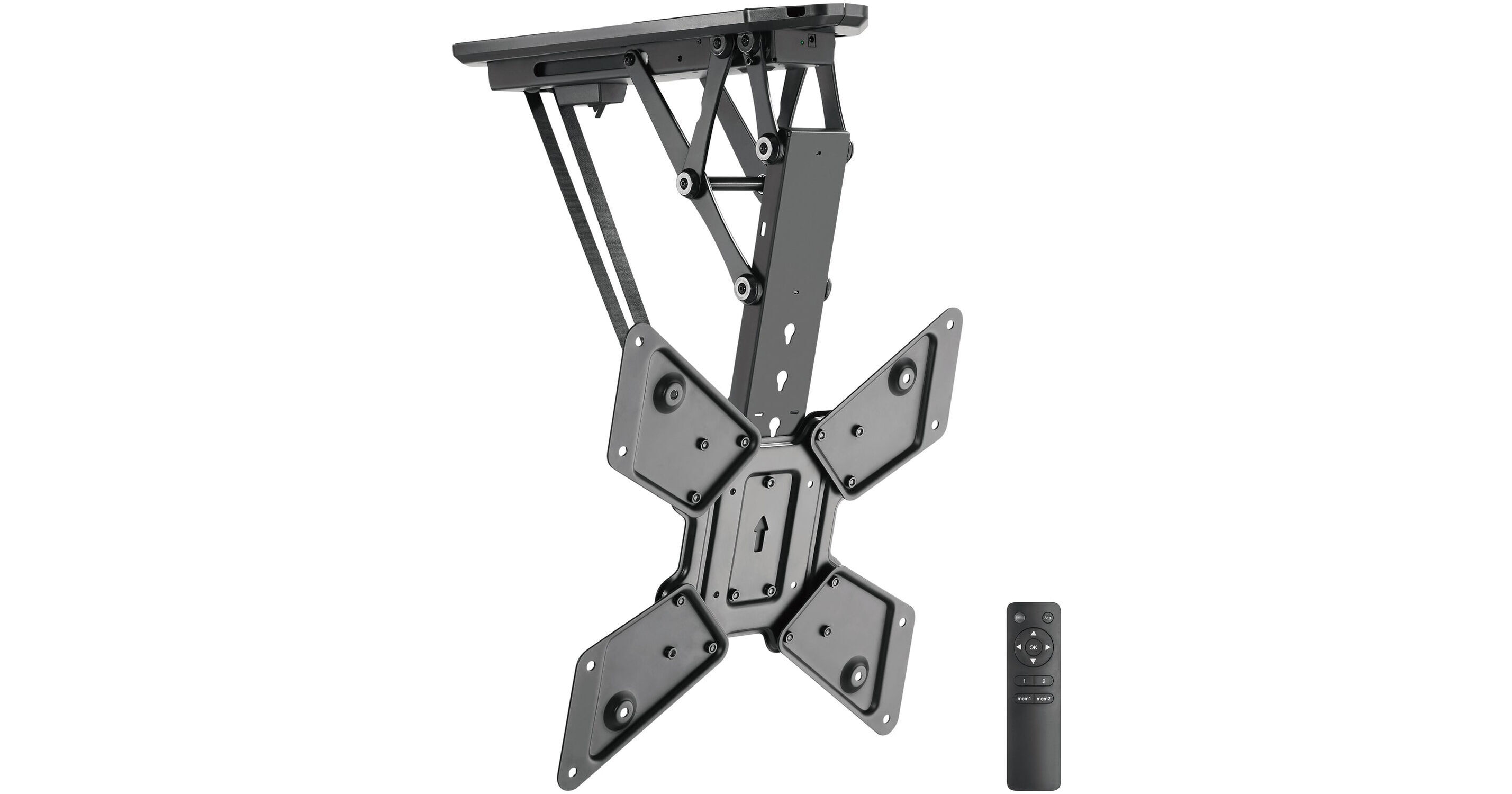 MountIt! Motorized Ceiling TV Mount With Remote MI4223 B&H
