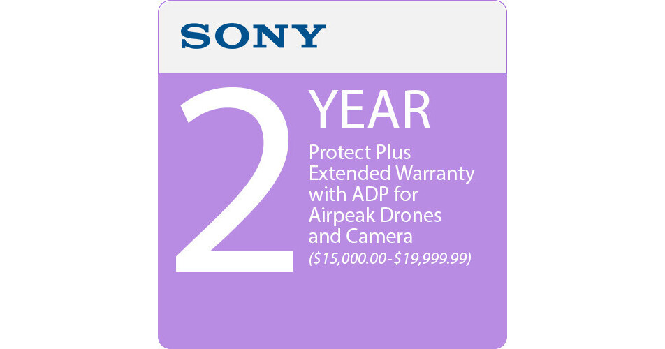 Sony 2Year Protect Plus Extended Warranty with ADP 1043562121