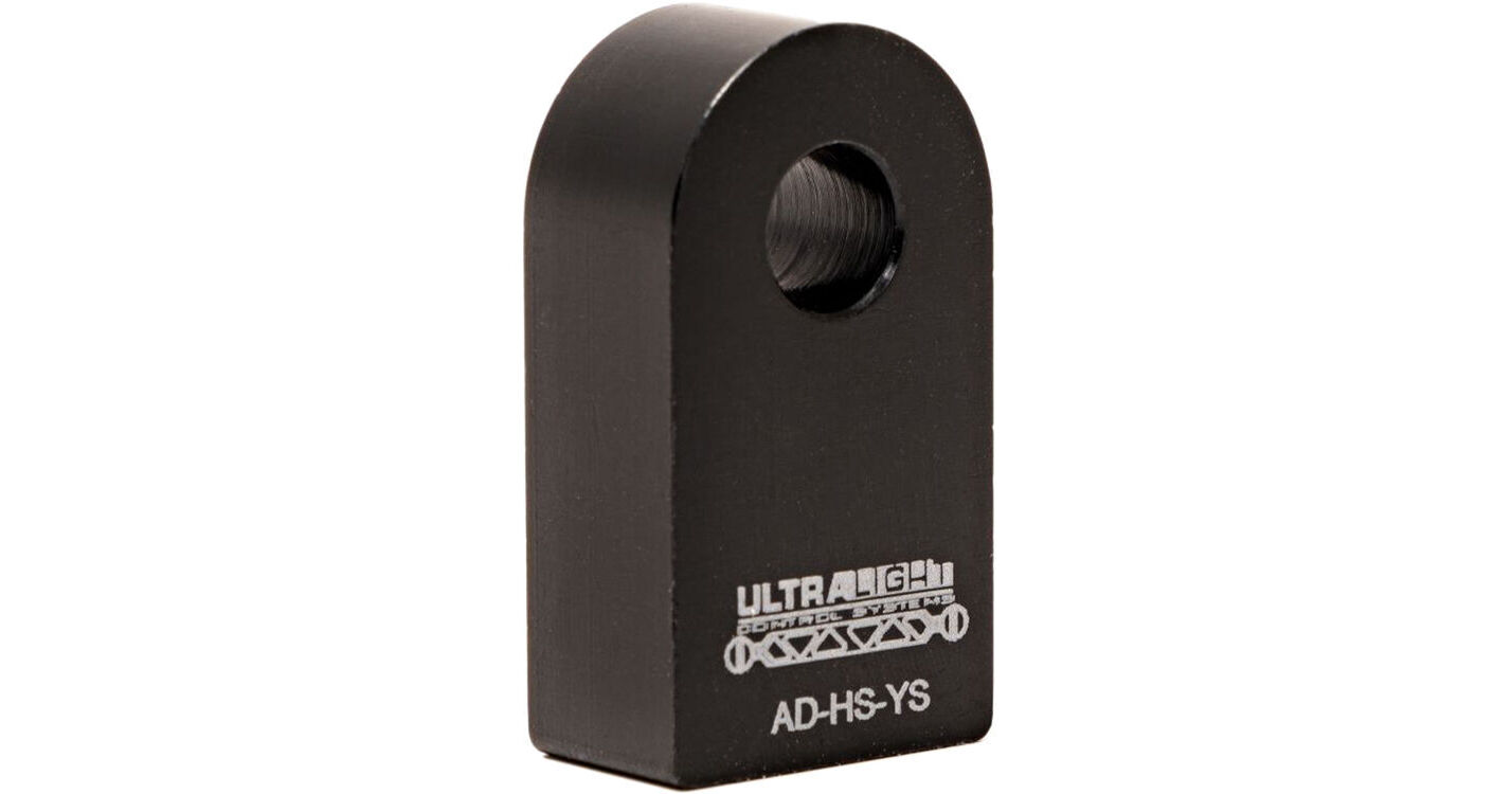 Ultralight Light and Strobe Adapter with 1/4" Threaded Hole