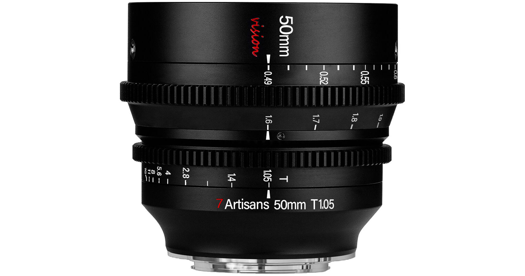 7artisans Photoelectric 50mm T1.05 Vision Cine Lens C304B B&H