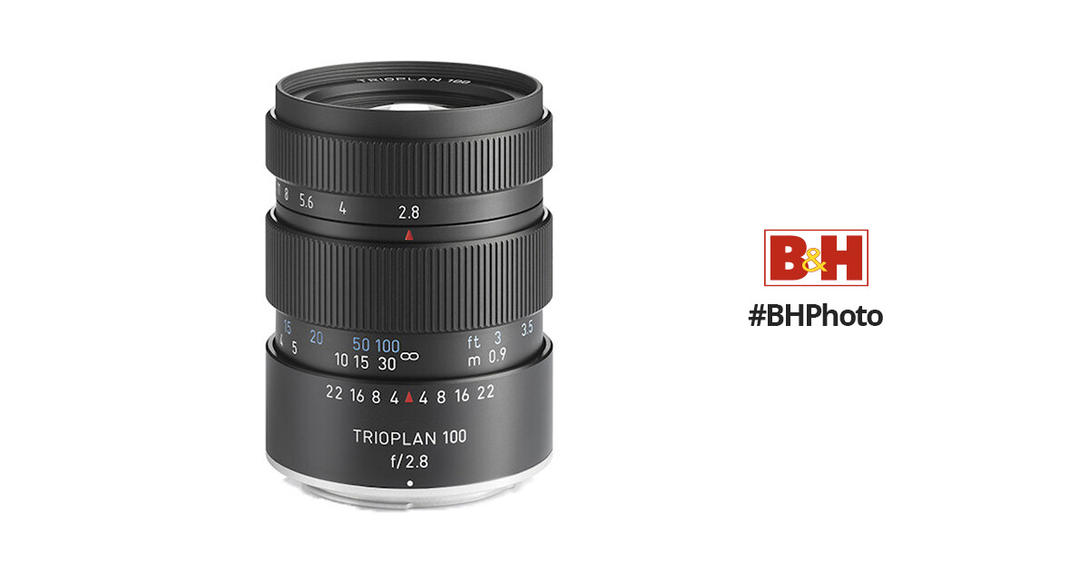 Meyer-Optik Gorlitz Trioplan 100 f2.8 II Lens for Nikon Z