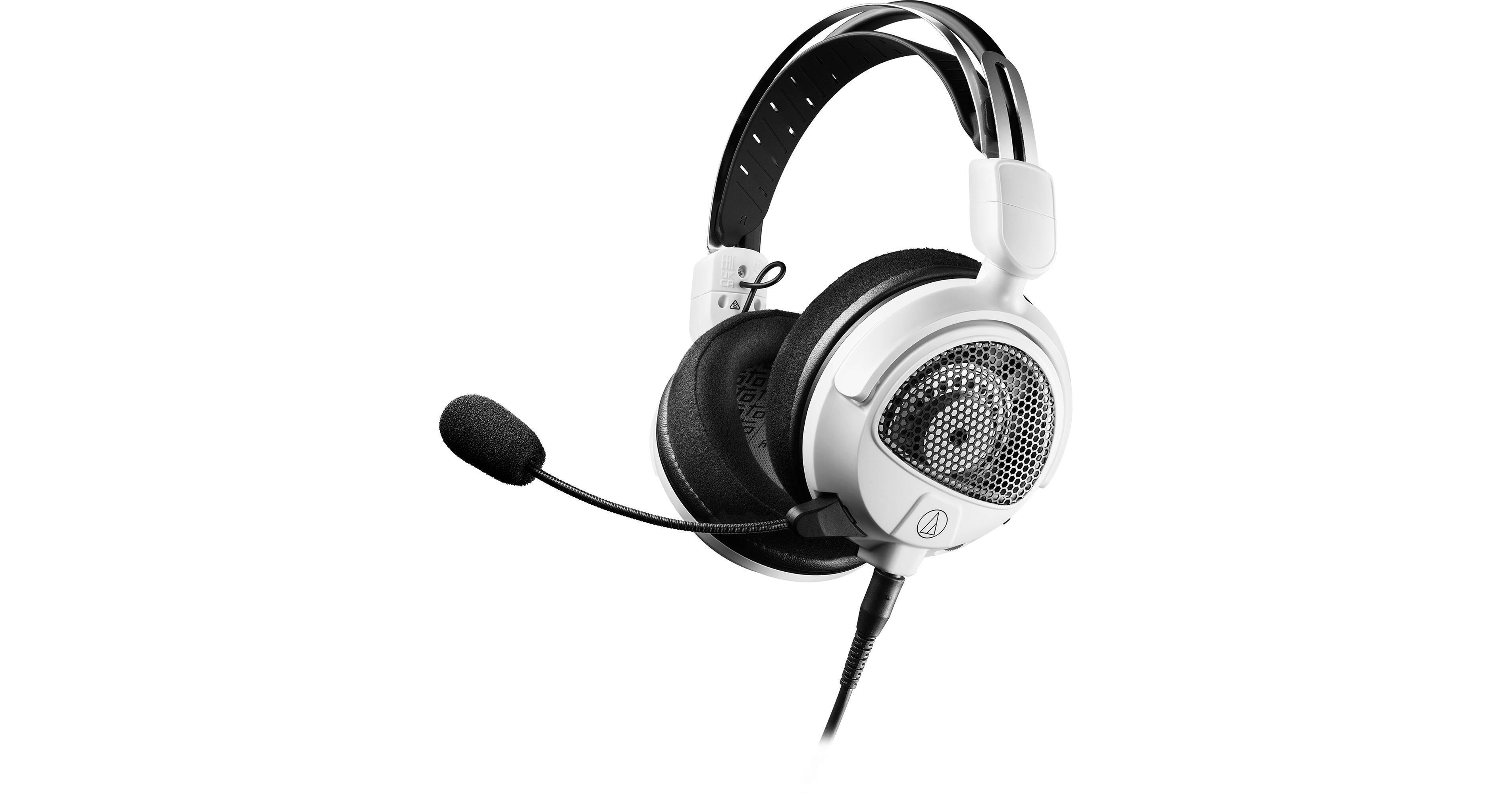 Audio-Technica Consumer ATH-GDL3 Open-Back Over-Ear Gaming Headset (White)