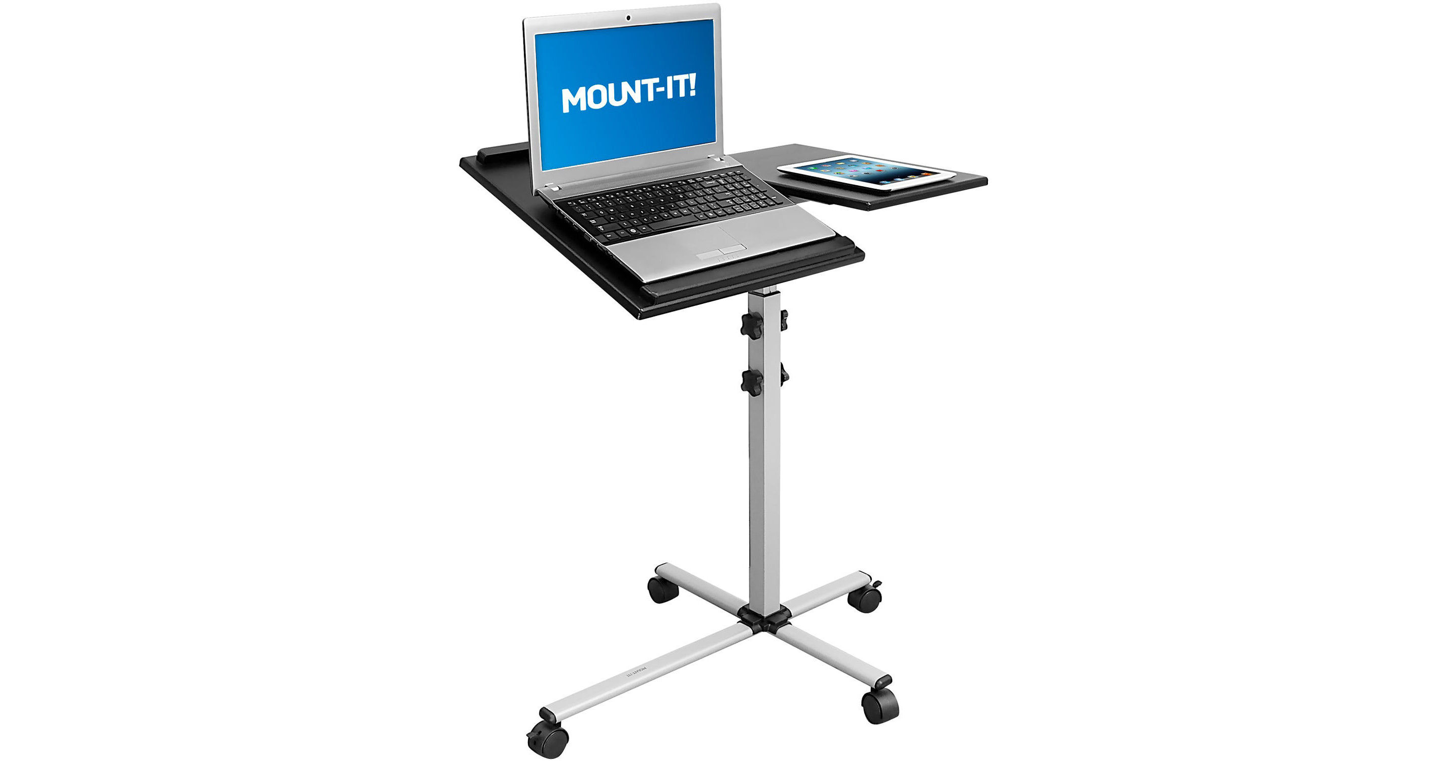 MountIt! Rolling Laptop Tray and Projector Cart MI7945 B&H
