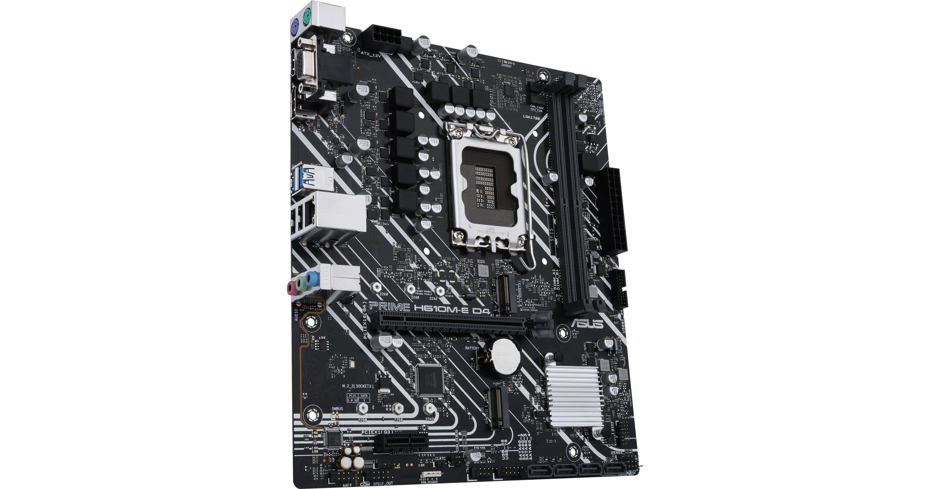 ASUS PRIME H610M-E D4 LGA 1700 Micro-ATX PRIME H610M-E D4 B&H