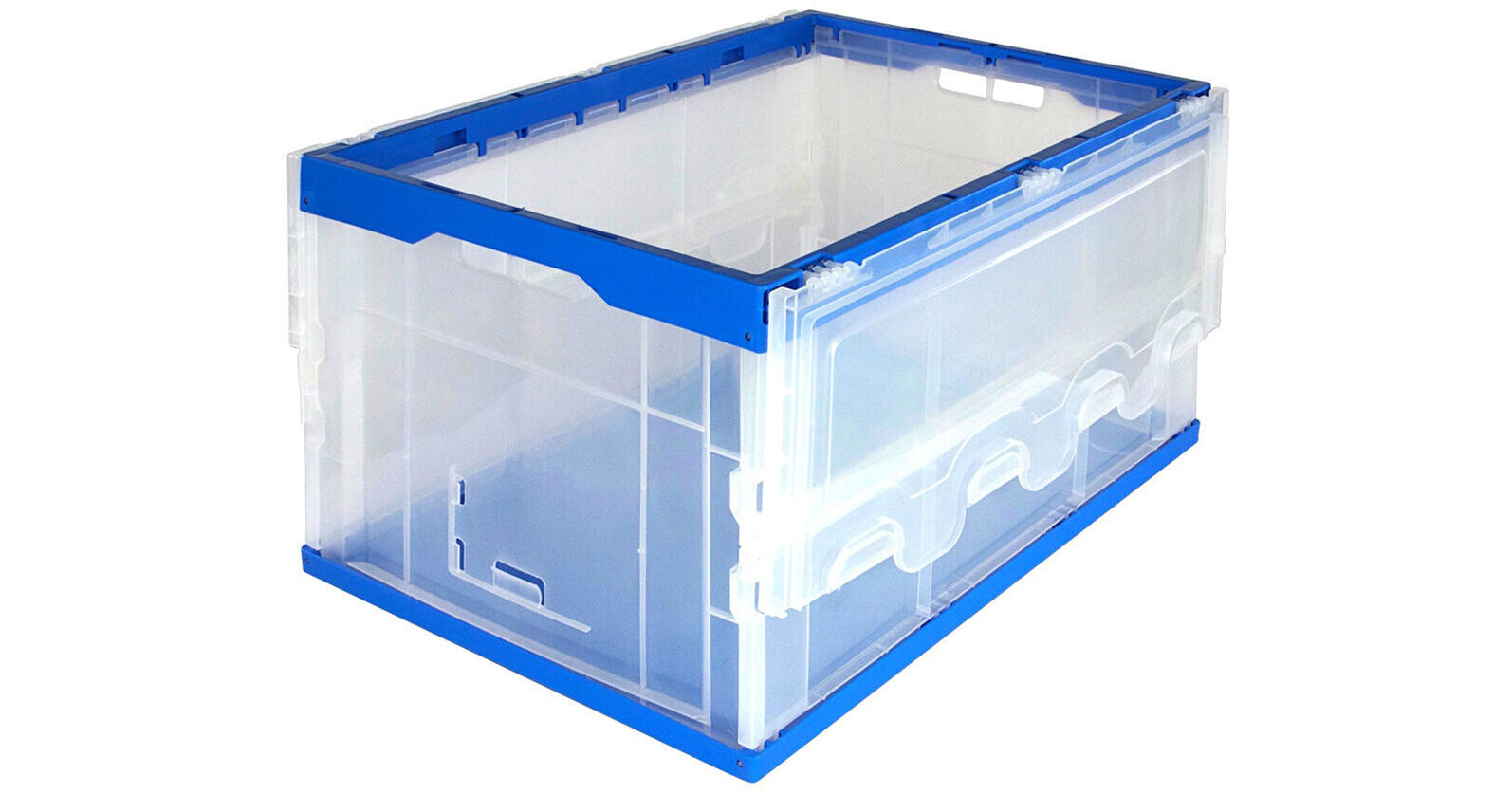 Mount-It! 68.68 Qt. Plastic Hinged Lid Storage Bin MI-910 B&H