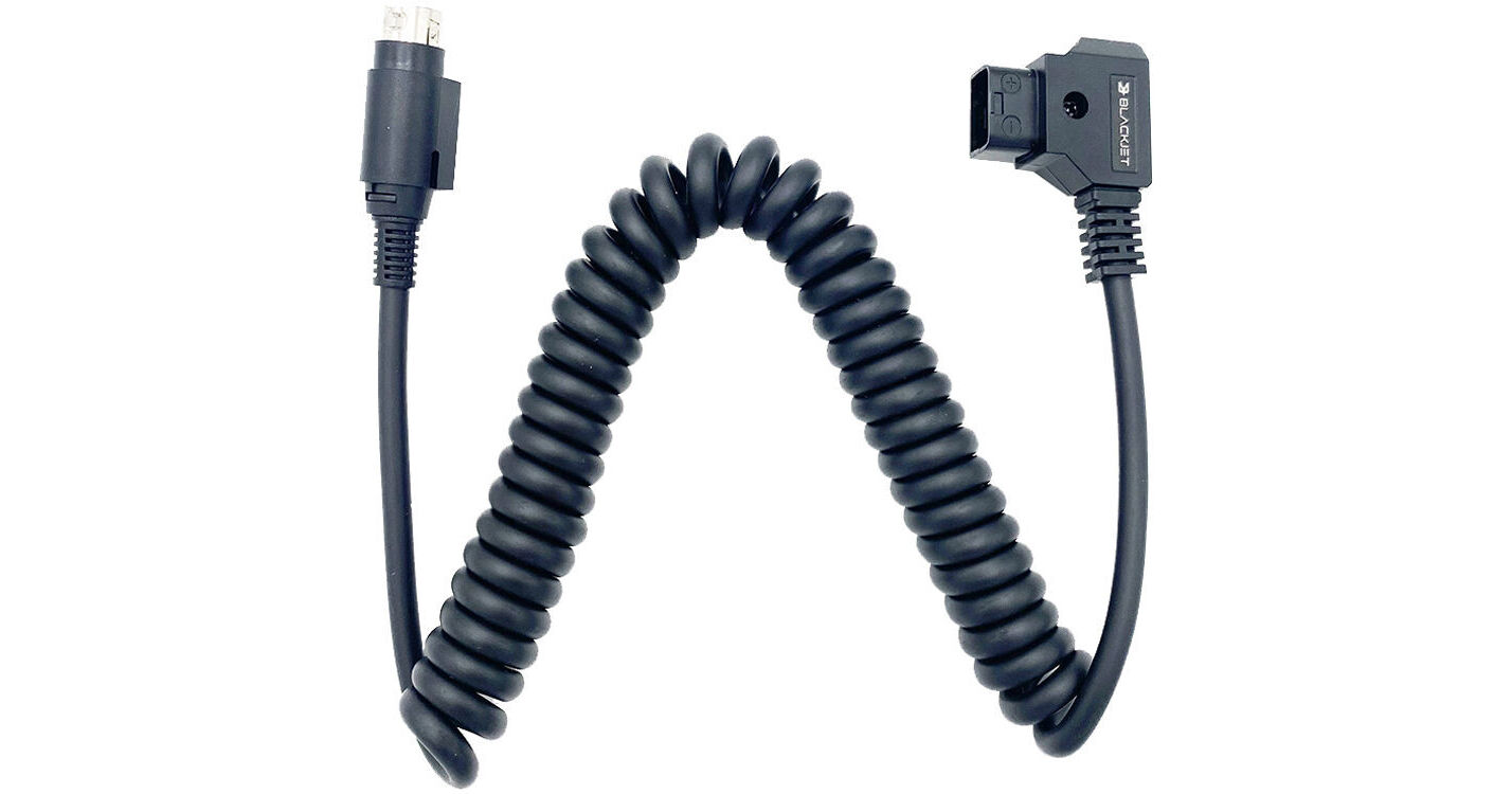 Atech Flash Technology BLACKJET Coiled D-Tap Cable BJ-0401-R01