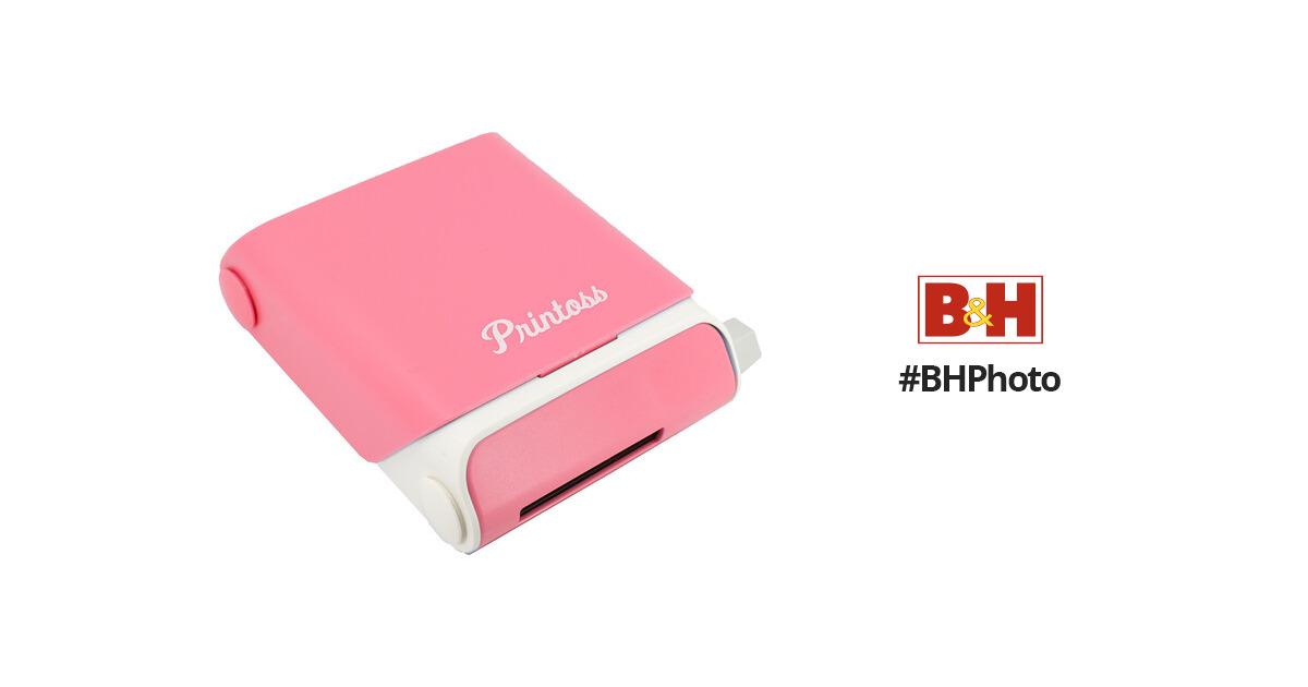 KiiPix Portable Portable Printer & Photo Scanner Compatible with FUJIFILM  Instax Mini Film, Pink