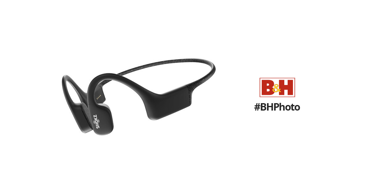 オーディオ機器 イヤフォン SHOKZ OpenSwim Open-Ear MP3 Player Swimming Headphones (Black Diamond)
