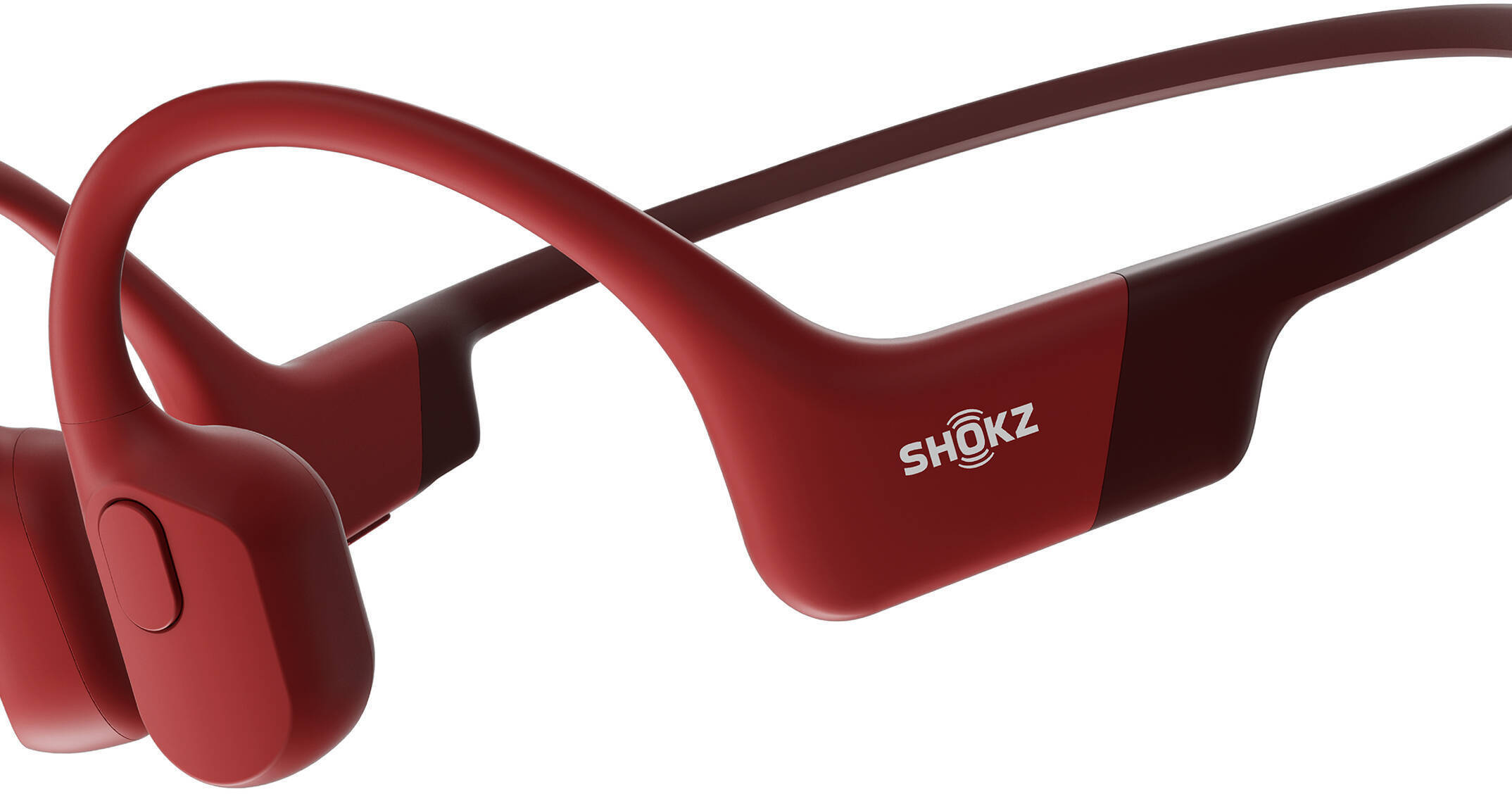 SHOKZ OpenRun Wireless Open-Ear Headphones (Red) S803RD B&H