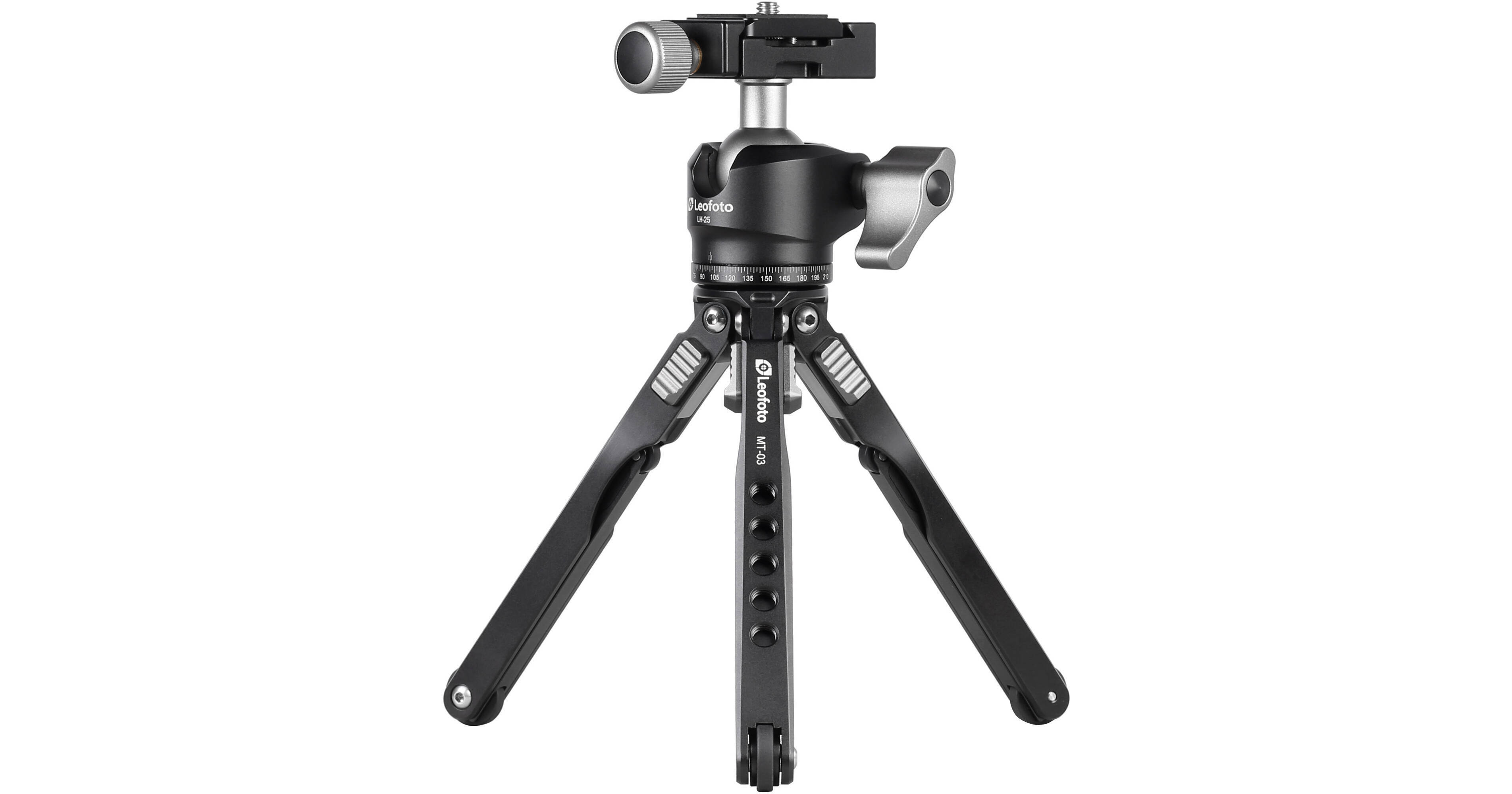 Leofoto MT-03 Spider Tabletop Tripod & LH-25 Mini MT-03+LH-25