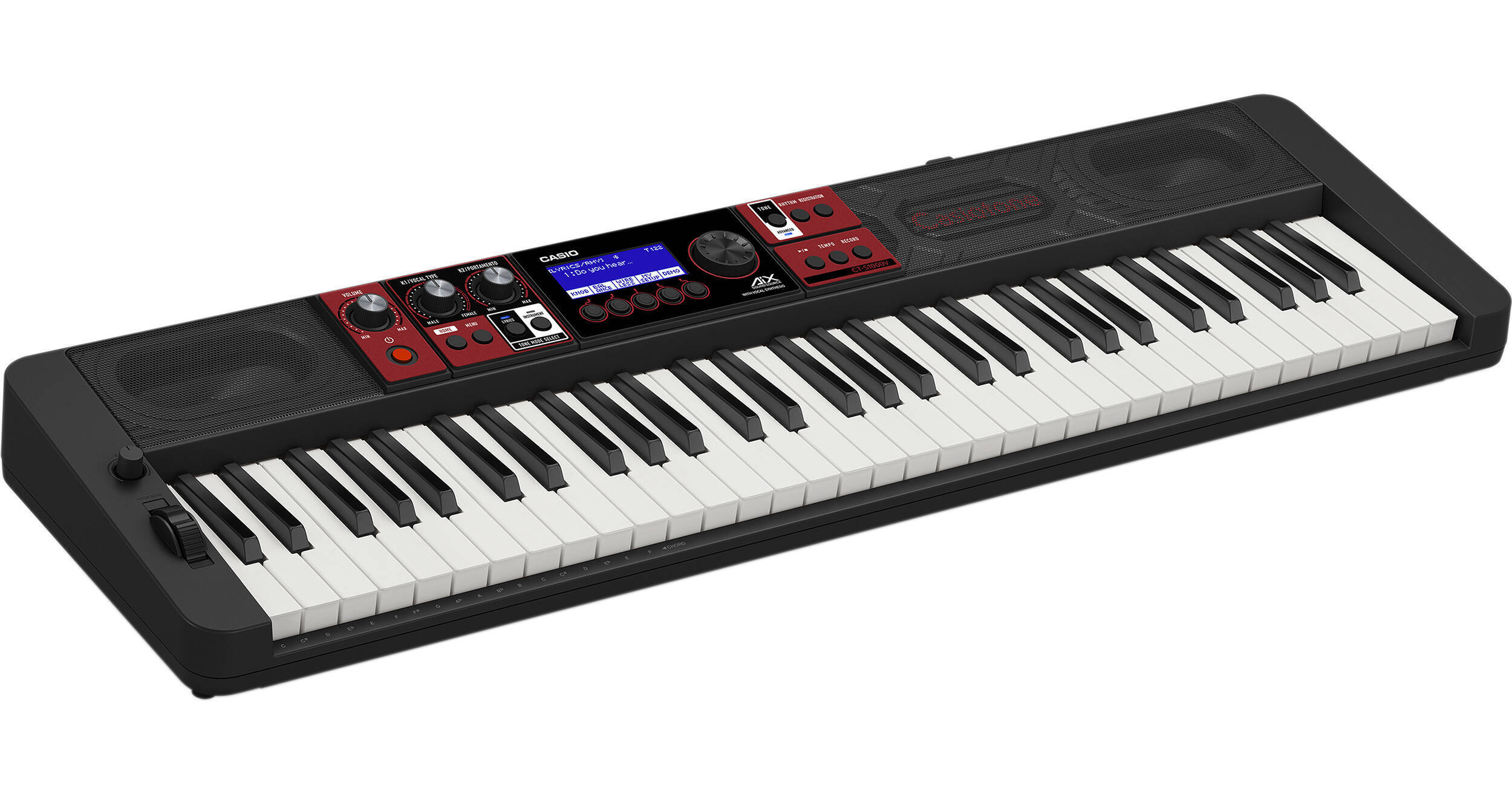 Casio CT-S1000V 61-Key Touch-Sensitive Portable Keyboard with Vocal  Synthesis