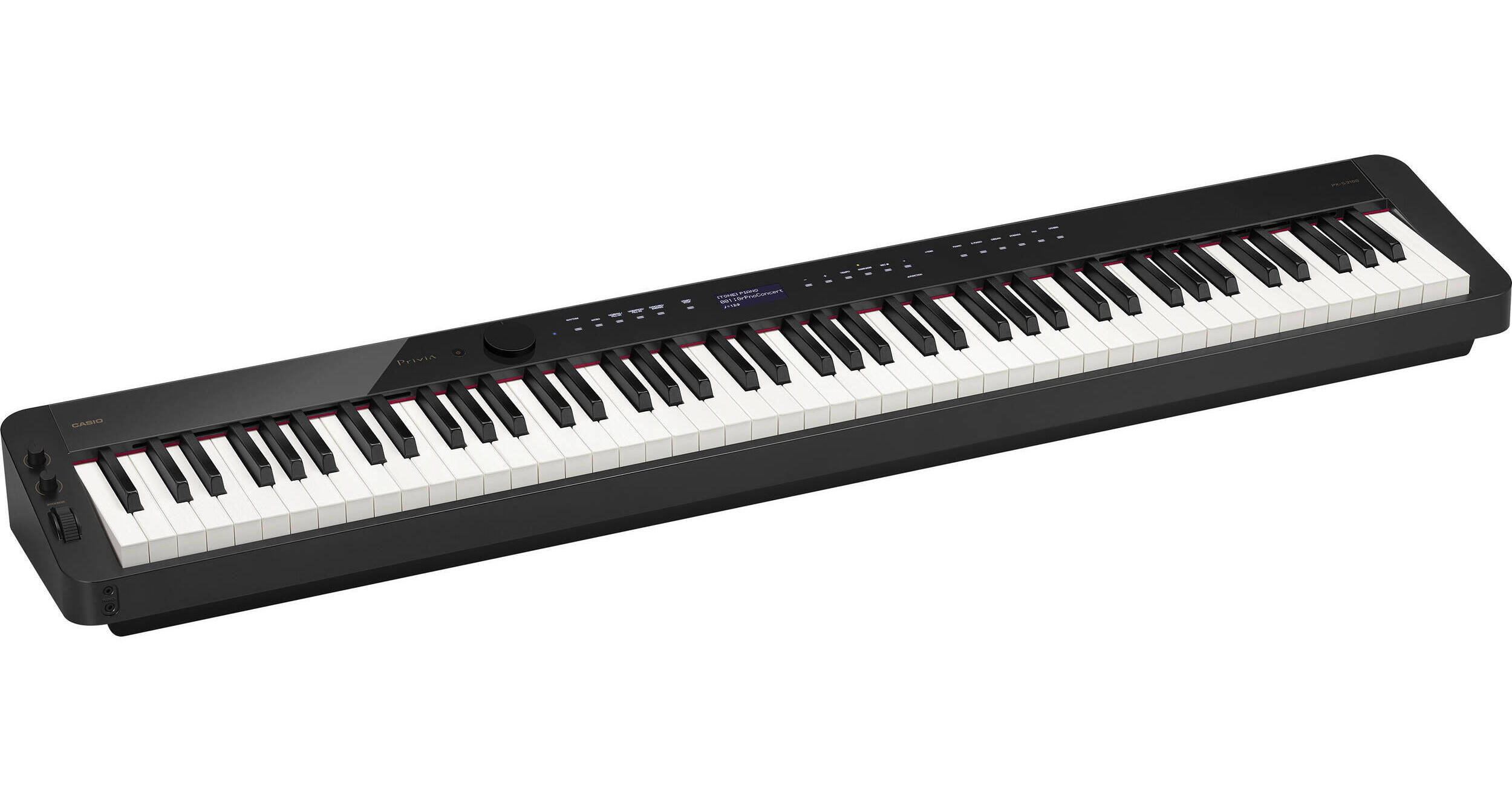 Piano Digital Casio Privia PX-S3100 Preto Kit Completo é na Aqui!