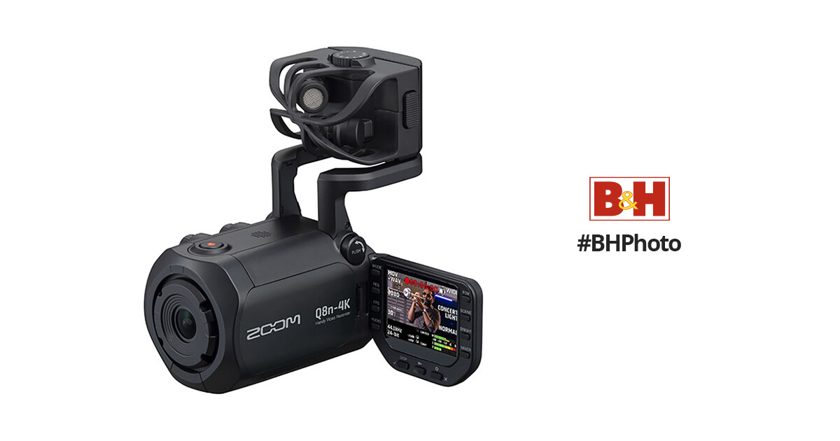 Zoom Q8n-4K Handy Video Recorder ZQ8N4K B&H Photo Video
