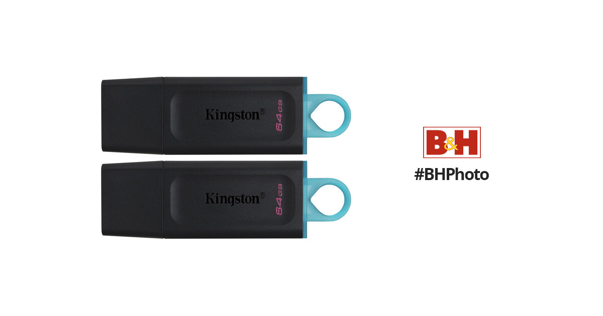 Kingston 64GB DataTraveler Exodia Flash Drive DTX/64GB-2P B&H
