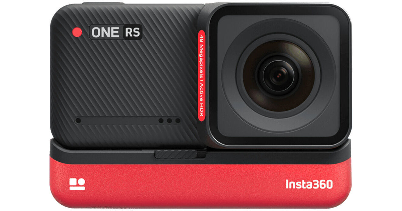 Insta360 ONE RS 4K Edition Caméra d'action étanche 4K 60fps avec  stabilisation FlowSate, photo 48MP, HDR actif, édition AI + perche à selfie  + trépied + carte 64 Go + lecteur de