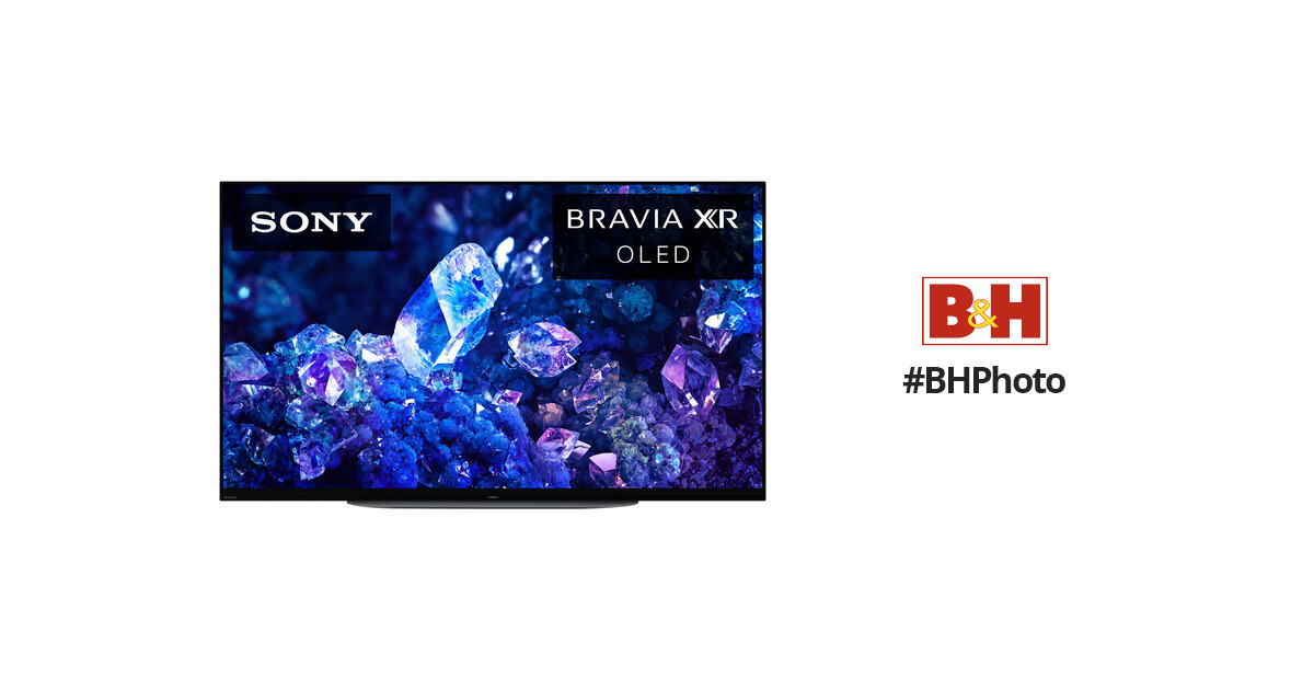 Sony XR42A90K Bravia XR A90K 42 inch 4K HDR OLED Smart TV 2022 Model Bundle  with Premium 2 YR CPS Enhanced Protection Pack