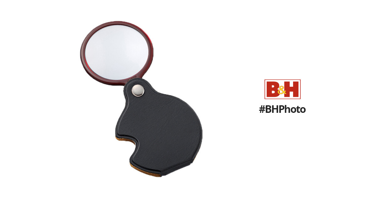 Vixen Optics P45 Pocket Reading Magnifier Black Magnifiers, Single Magnification, 3.5x, Unilluminated, Quantity 1 ES41362