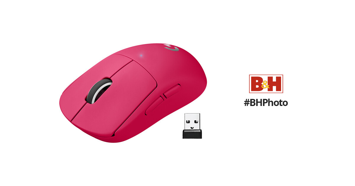 Logitech G PRO X SUPERLIGHT Wireless Gaming Mouse (Pink)
