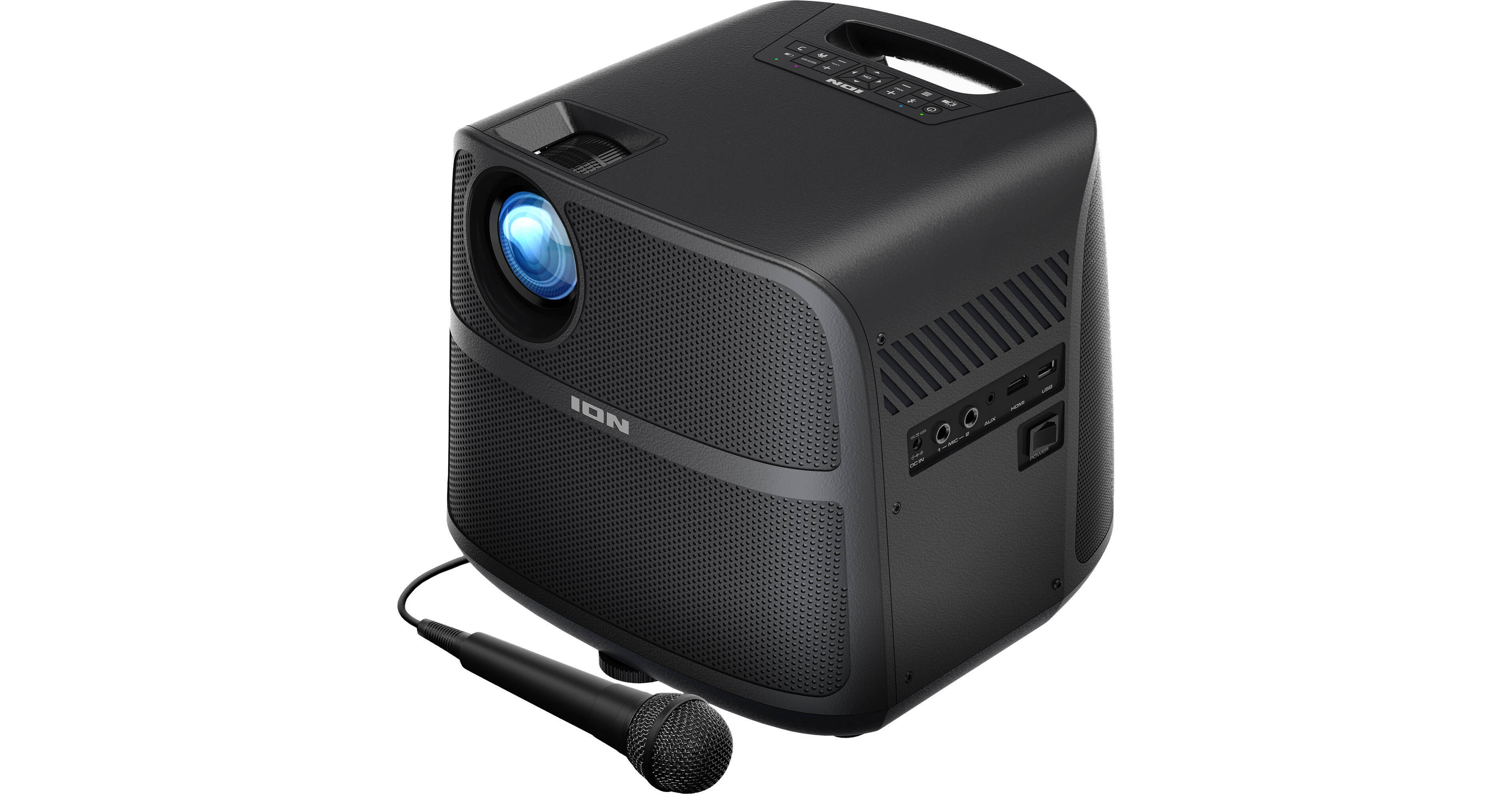 ION Audio Projector Deluxe 70-Lumen WSVGA Portable Projector