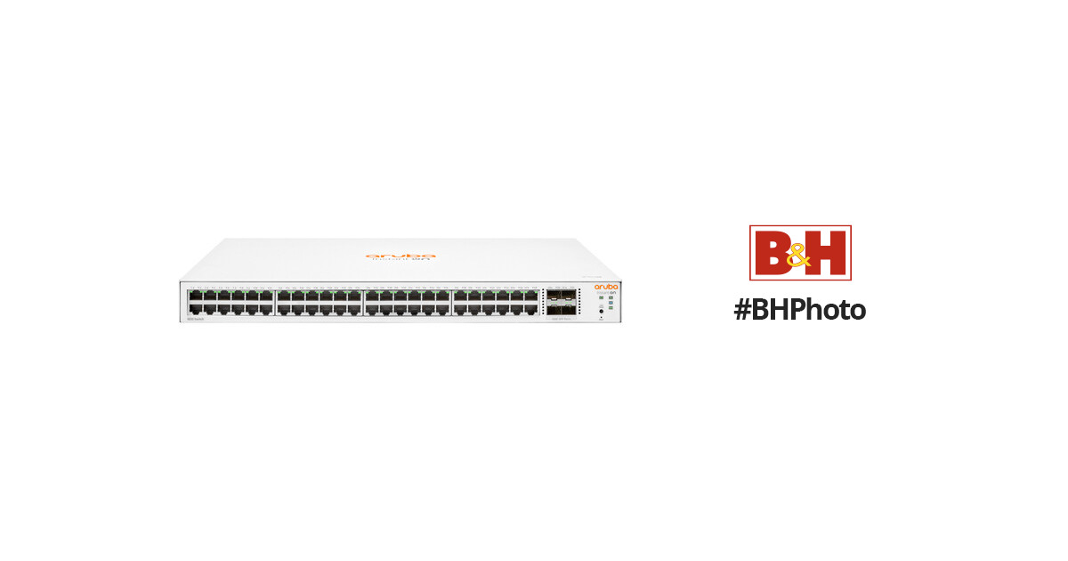 HPE Networking Instant On 1830 JL814A 48-Port Gigabit Managed Network  Switch with SFP