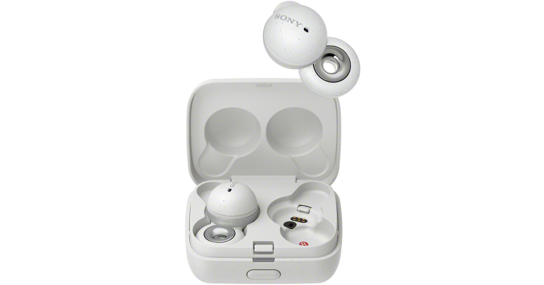 Sony WF-L900 LinkBuds True Wireless Open Earbuds (White)