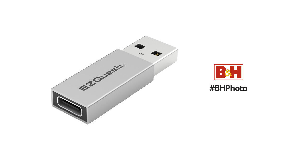 Adaptateur USB-A vers USB-C 10 Gbit/s - EZQuest X40067 - USB - EZQUEST