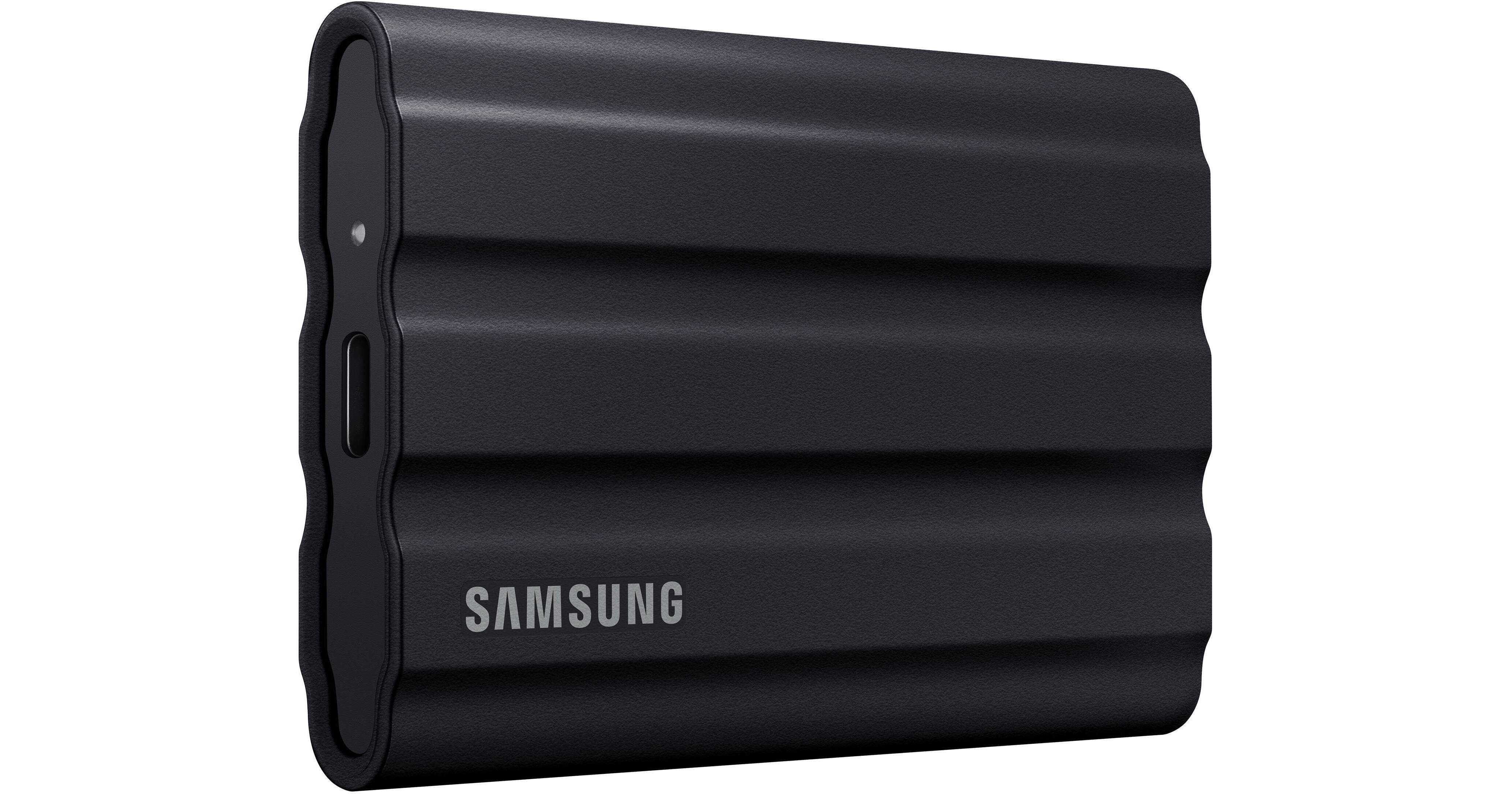 Samsung 2TB T7 Shield Portable SSD (Black) MU-PE2T0S/AM B&H