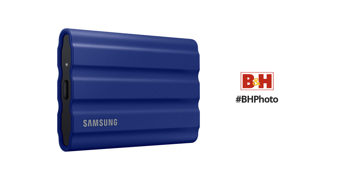 Étui SSD Housse de Protection pour Samsung T7 Shield 1TB 2TB 4TB Disque Dur  Externe blue