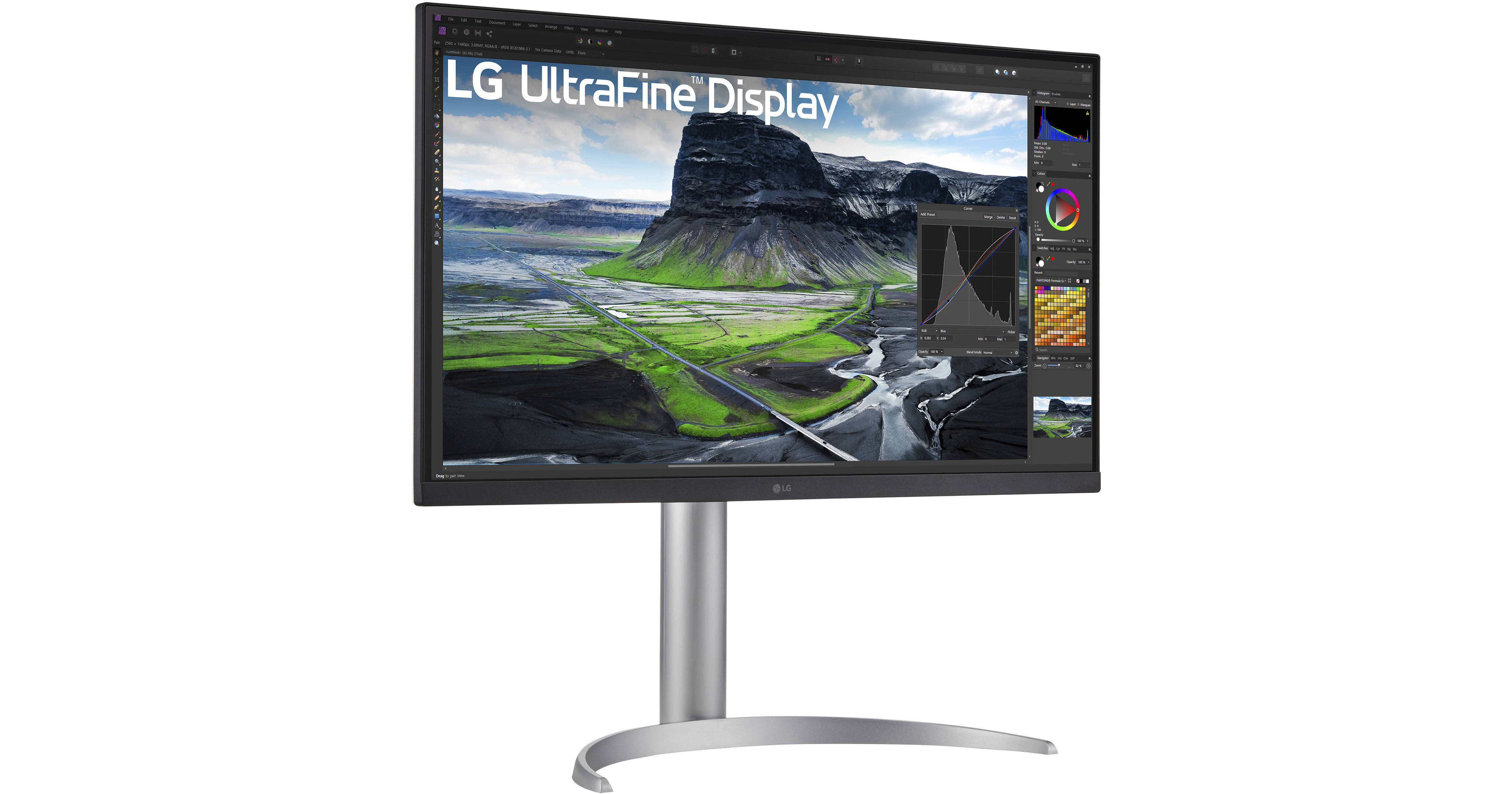 LG UltraFine 27" 4K HDR Monitor with Color Calibrati 27UQ85RW