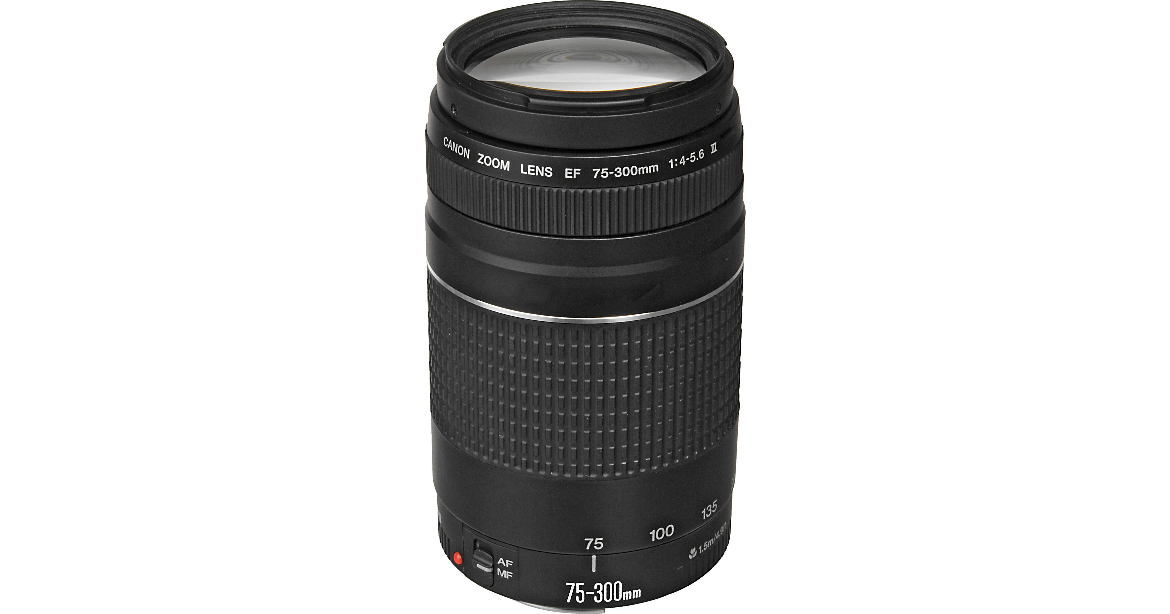 Canon EF 75-300mm f/4-5.6 III Lens 6473A003 Bu0026H Photo Video