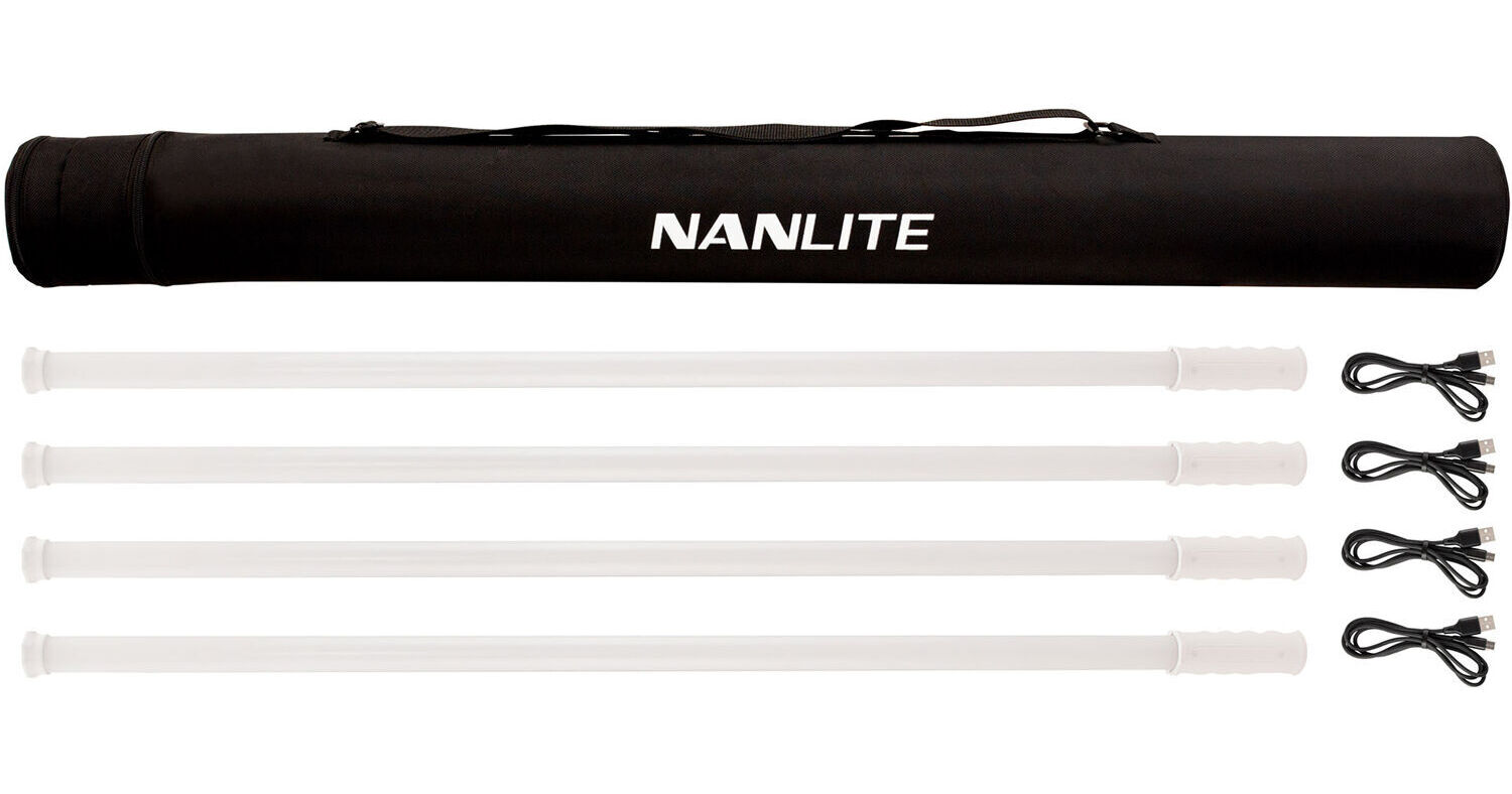 Nanlite PavoTube T8-7X RGB LED Pixel Tube Light PTT87X4KIT B&H