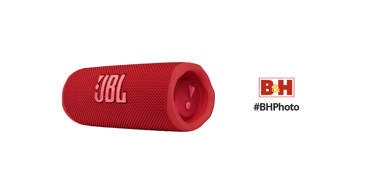 JBL Flip 6 Portable Waterproof Bluetooth Speaker JBLFLIP6REDAM