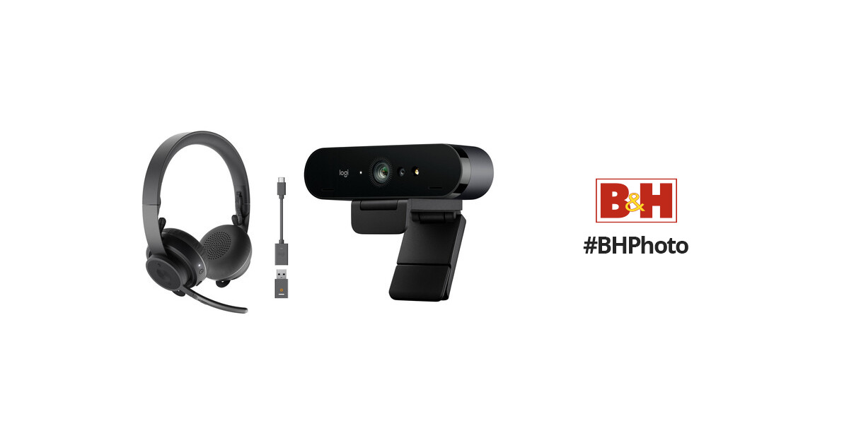 Logitech Brio 4K ZONE Wireless Pro Personal Video