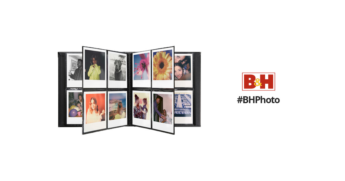 Polaroid Photo Album (Large, Black) 6044 B&H Photo Video