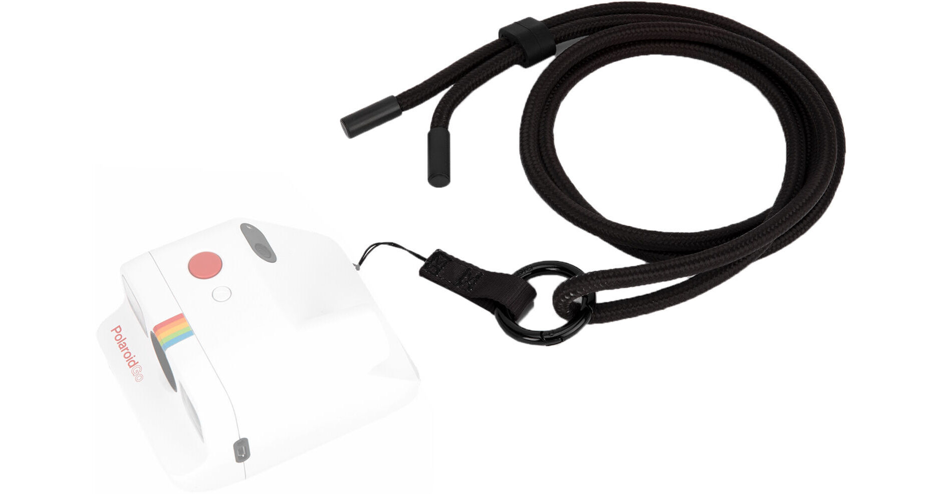 Polaroid Adjustable Camera Strap for Polaroid GO (Black) 006162