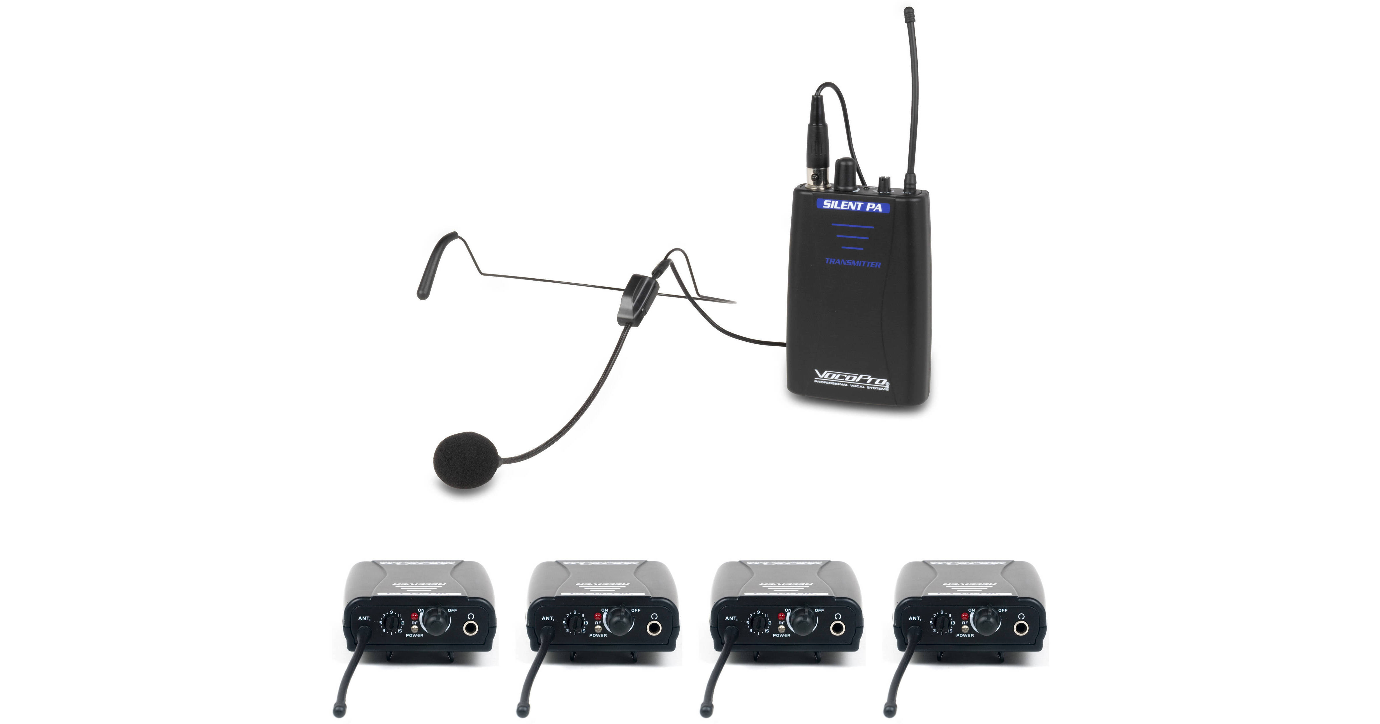 VocoPro SilentPAIFB4 OneWay Wireless IFB SILENTPAIFB4 B&H