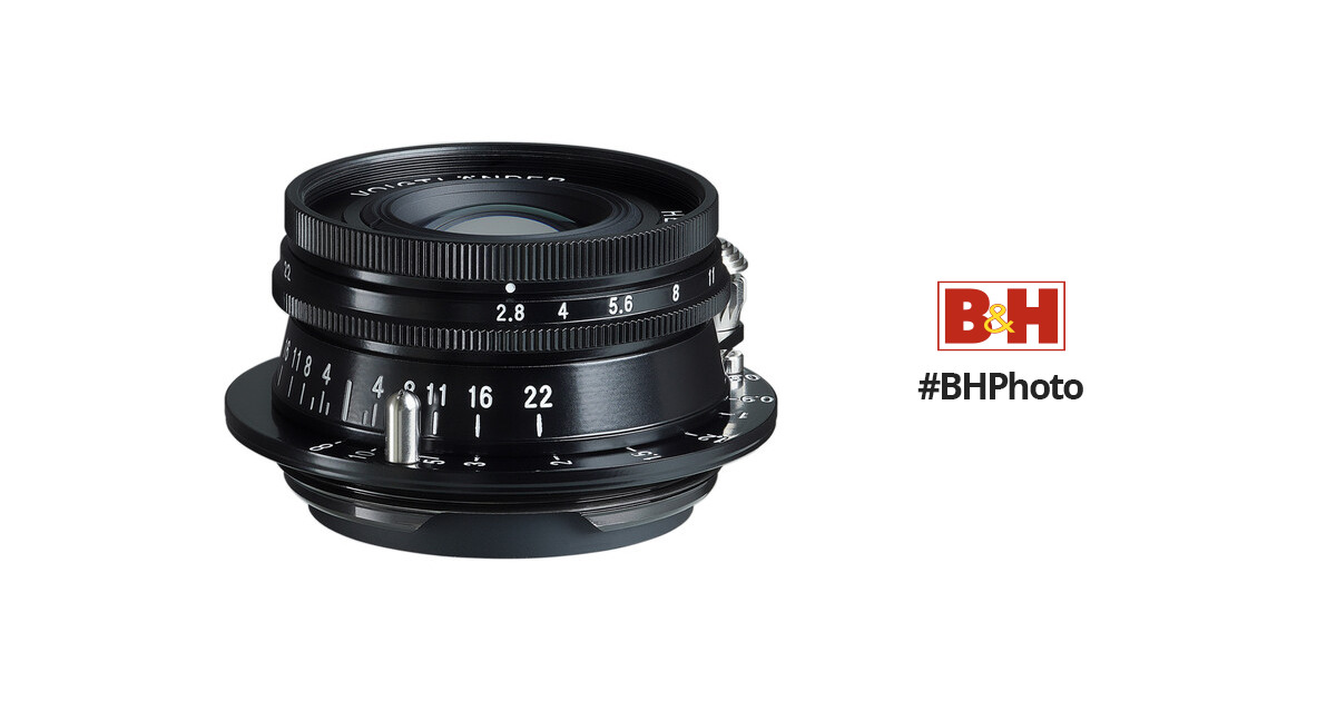 Voigtlander Heliar 40mm f/2.8 Aspherical LTM Lens (Black)