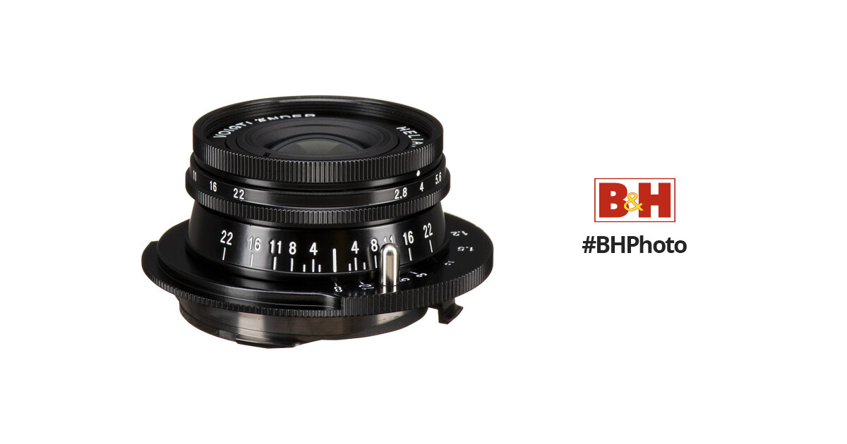 Voigtlander Heliar 40mm f/2.8 Aspherical Lens (Black) BA324E B&H