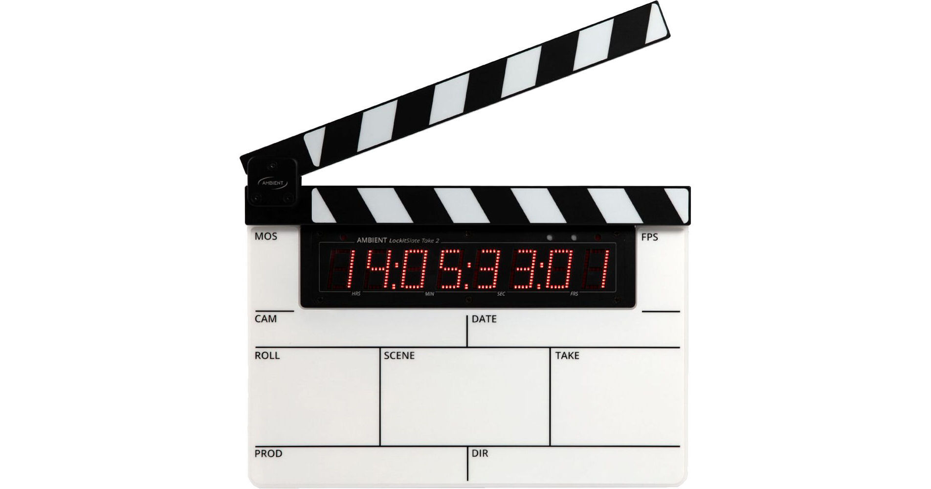 Ambient Recording Lockit Slate Take 2 Modular Timecode ACN-LS2
