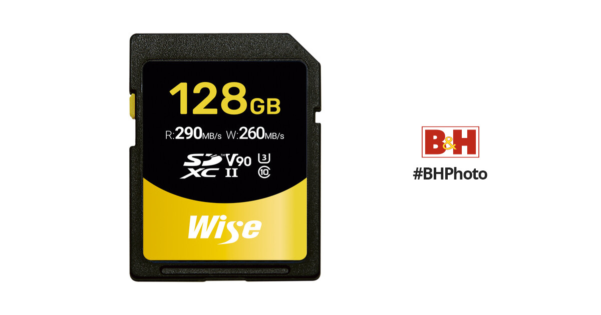 限定数のみ！ Wise SDXC UHS-II メモリーカード SD-Nシリーズ 256GB Class10 V90 UHS-II対応 読取り290MB/  通販
