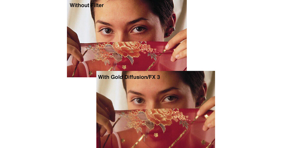 Tiffen 6.6 x 6.6 Gold Diffusion FX 5 Filter
