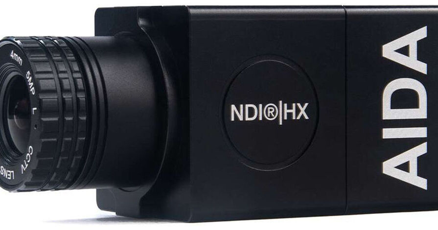 AIDA Imaging Compact Full HD NDI HX/IP Streaming POV Camera